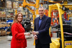 Logistics Business500,000th UK-made Forklift Donated
