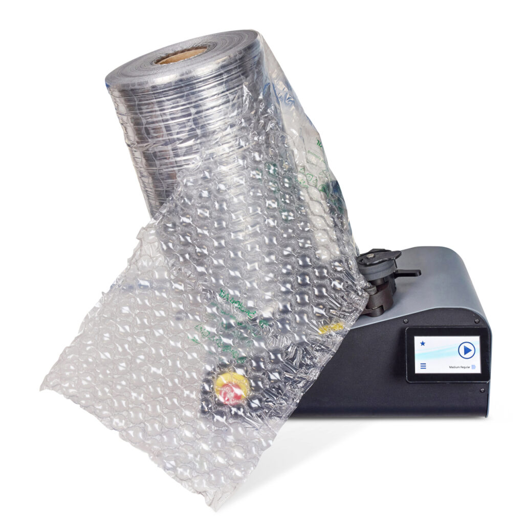 Logistics BusinessBubble Wrap Inflator Provides Cushioning