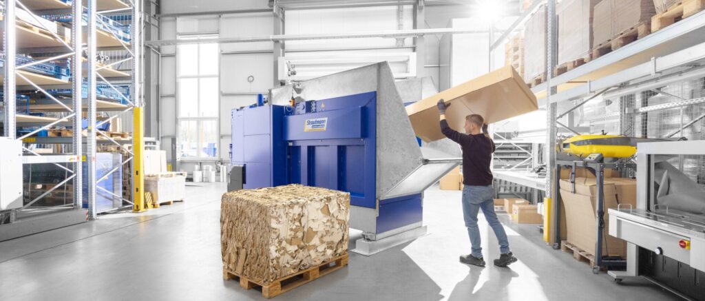 Logistics BusinessNew Cardboard Press is more than it seems