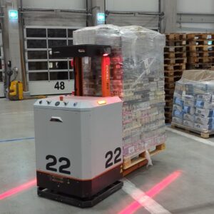 AI-Powered Pallet Transporter