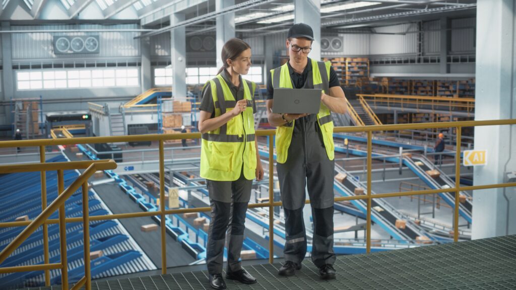 Logistics BusinessSecurity with AI-powered Surveillance