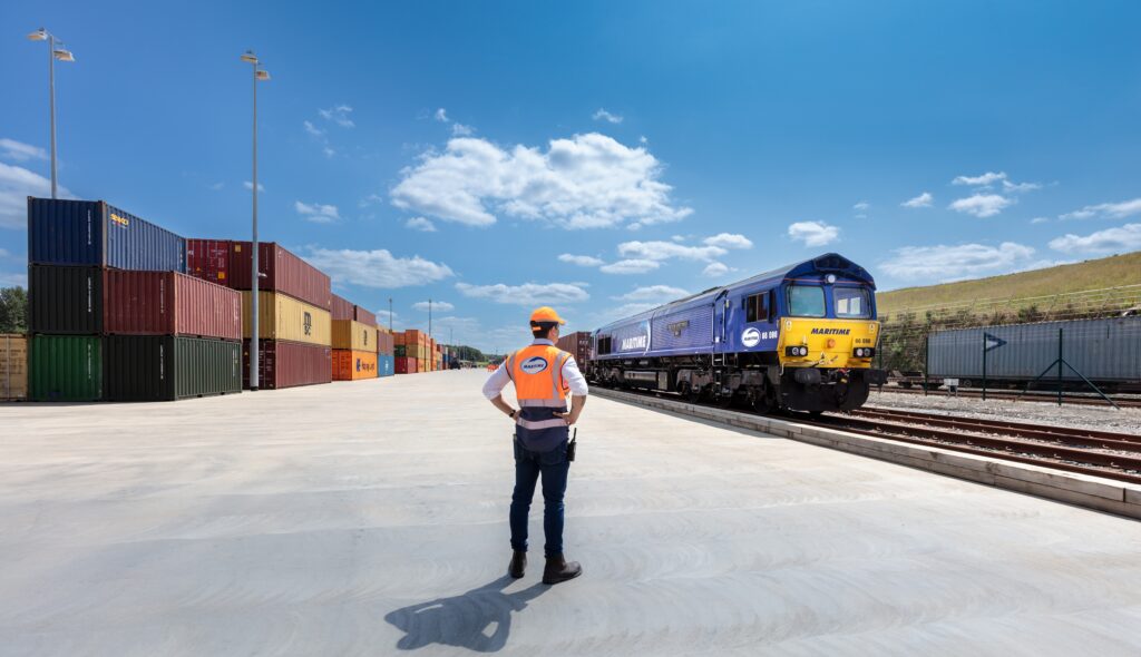 Logistics BusinessFirst Freight Train via UK East-West Rail