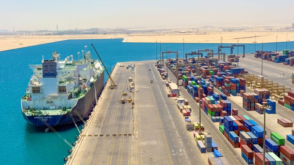 Logistics BusinessSokhna Port is Egypt’s Gateway