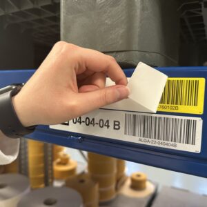 warehouse labelling