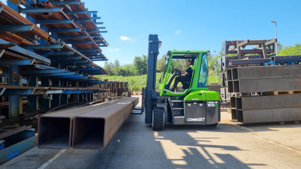 Logistics BusinessElectric Multidirectional Counterbalance Forklift Awarded